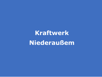 Kraftwerk Niederauem