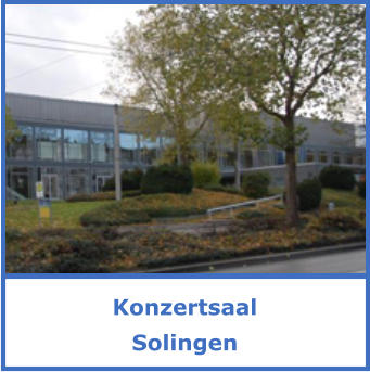 Konzertsaal Solingen